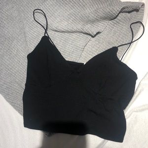 A black tank top